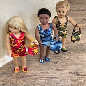 18” inch doll clothes bundle sets